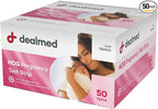 Dealmed HCG Pregnancy Test Strips - Rapid One Step, CLIA-Waived, Easy to Use - 50 Count