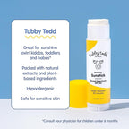 TUBBY TODD Mineral Sunstick - Broad Spectrum SPF 30 Sunscreen for Kids - Water-Resistant Stick Sunscreen for Body & Face - Safe for Sensitive Skin - 2 Pack, 0.5 oz