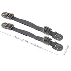 Boxiki kids Furniture Straps - Anti Tip Strap for Baby Proofing & Child Safety - 8 Pack of Adjustable Wall Straps and TV Straps - Fixings to Anchor Shelves & Cabinets(Black)