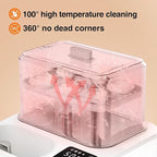 Baby Bottle Warmer,8-in-1 Smart Fast Baby Milk Warmer with LCD Timer for Breastmilk or Formula, Accurate Temperature Control, with Defrost, Sanitizer and Dryer, Keep, Heat Baby Food Jars