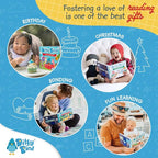 Ditty Bird Animal Sounds Book for Toddlers – Interactive Book Featuring Cuckoo, Blue Tit, Herring Gull, Tawny Owl & Dove Sounds | Musical Board Book for Ages 1-3 | Perfect Educational Gift for Toddler