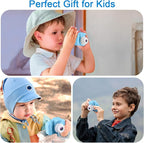 GKTZ Toys for Girls Age 3-8, Kids Camera Digital Video Toddler Camera Children Camcorder Birthday Gifts for 3 4 5 6 7 8 Year Old Girls with 32GB SD Card