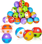 24 Pack Party Favors for Kids 8-12 4-8 Mini Soccer Ball Fidget Spinners Bulk, Soccer Fidget Toys Goodie Bag Stuffers, Soccer Stress Balls Treasure Box Toys for Classroom Prize Return Birthday Gifts