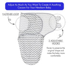 Soarwg Kids Baby Swaddle, Swaddle Blanket, Swaddle Sack, Organic Nursery Swaddling Blankets 0-3 Months, Standard 100 by Oeko-TEX, Adjustable Newborn Swaddle Wrap Infant Sleep Sacks 4 Pack Small