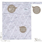 Nora's Nursery Cloth Diaper Cover, Reusable Cover with Snap Closure, Shell for Prefold, Flat, or Fitted Inserts, Includes Wet Bag - Down to Earth