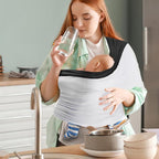 TKKOK Baby Wrap Carrier, Unisex Baby Carrier, Lightweight & Ultra Soft, Easy to Wear Baby Wrap, Perfect for Newborn Toddlers