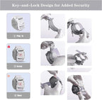 Toddler Leash for Walking, Toddler Safety Harnesses Leashes, Safety Harness with Lock for Kids, Anti Lost Wrist Link for Toddlers ，Upgrade with Reflective Tape Liner（6.5ft）for Kids