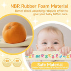 Edge Protector for Baby 6.5ft Soft Protective Foam Cushion Furniture Edge and Corner Guards Baby Child Proofing Cartoon Digital Pattern Odorless Safe for Table,Fireplace,Countertop