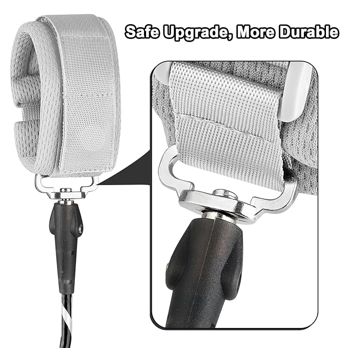 Accmor 2 in 1 Toddler Leash with Magnetic Lock, Kids Anti Lost Wrist Link 2 Packs Keep Twins Close, Reflective Child Walking Restraints Hand Straps Tether for Baby Boys Girls to Outdoor Traveling