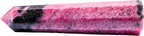 Amazing Gemstone Rhodonite Crystal Towers - Natural Healing Crystal Point Obelisk for Reiki Healing and Crystal Grid (2 Inch to 3 Inch)