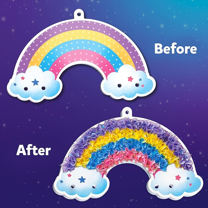 Skillmatics Poke-in Art - Magical Unicorn Dream Decor, Mess-Free Fun for Kids, DIY Wood Craft Kits, Creative Activity, Gifts for Ages 4, 5, 6, 7, 8, 9