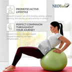 NeoTech Care Pregnancy Support Maternity Belt, Waist/Back/Abdomen Band, Belly Brace (Size M, Grey Color)