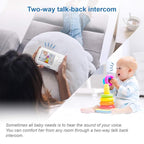 VTech VM3252 Video Baby Monitor with 1000ft Long Range, Auto Night Vision, 2.8” Screen, 2-Way Audio Talk, Temperature Sensor, Lullabies