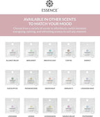 Essence Wearable Aromatherapy Nasal Diffuser – Allergy Relief Essential Oil Nose Ring – Personal Scent Clip for Travel, Work & Everyday Use – Made in USA (3 Pack)