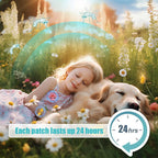 240Pcs Mosquito Patches Stickers, Individually Wrapped Natural Plant Based Mosquito Stickers with 6 Pack Mosquito Repellent Bracelets for Kids Adult Outdoor Hiking, Camping, Travel