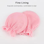 Newborn Baby Mittens No Scratch Cotton Elastic Wrist Gloves Infant Toddler Mittens for Baby Boy Girl 0-6 Months
