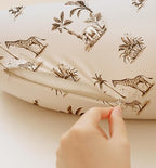 Nursing Pillow Covers 2 Pack, Breastfeeding Pillow Slipcovers Soft and Stretchy, Nursing Covers for Baby Girls Boys Newborn