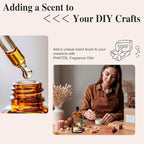 PHATOIL 3.38FL.OZ Warm Santal Fragrance Oils for Aromatherapy, Essential Oils for Diffusers for Home, Perfect for Diffuser, Yoga, Skin Care, DIY Candle and Soap Making - 100ml