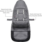 Momcozy Stroller Footmuff | Universal, Weather-Proof, Warm Stroller Bunting Bag | Extendable Winter Cover | Adjustable Buckle
