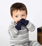 Burt's Bees Baby Baby Girls' Mittens, No-Scratch Mitts, 100% Organic Cotton, Set of 3