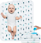 Changing Pad Liner Quilted Waterproof, Baby Changing Pad, Changing Table Pads, Anti Slip & Washable Baby Changing Mat, 27" x 14", 3 Pack