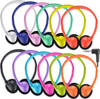 Kids Headphones Bulk 50 Pack for School Classroom Students Children Toddler Boys Girls Teen Adults