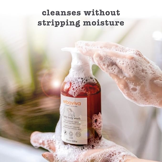 erbaviva Baby Body Wash 8 fl Oz