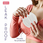Littloo Ultra Thin Disposable Nursing Breast Pads - 60 PCS| Super Absorbent, Individually Wrapped, Leak-Proof & Soft | Lightweight, Waterproof & Breathable