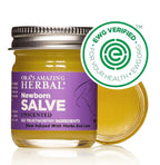 Ora's amazing Herbal, Newborn Salve, Diaper Rash Cream, Calendula Baby Balm, EWG Verified Baby Ointment, Acne Eczema, Butt Cream, Infant Massage, Natural Paraben Free, Good for Sensitive Skin 1 oz