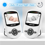 ANMEATE Video Baby Monitor with Digital Camera, Digital 2.4Ghz Wireless Video Monitor with Temperature Monitor, 960ft Transmission Range, 2-Way Talk, Night Vision, High Capacity Battery（1 Camera）