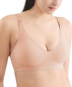 Mamaway Silky Seamless Nursing Maternity No Show Wireless Bra, Smooth, Cooling, Lightweight for Breastfeeding, Pregnancy