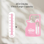 Breastmilk Storage Bags(50 Count)，8oz Milk Storage Bags for Breastfeeding，BPA Free with Easy Pour Spout, Self Standing, for Refrigeration and Freezing Red