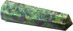 Amazing Gemstone Ruby Fuchsite Crystal Towers - Natural Healing Crystal Point Obelisk for Reiki Healing and Crystal Grid (3 Inch)