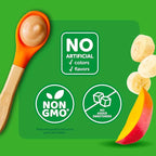 Beech-Nut Toddler Smoothies with Prebiotics, Banana Mango Passion Fruit & Yogurt Baby & Toddler Food Pouches, 3.5 oz (12 Pack)