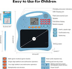 Kids Educational Learning Toys with Math Games,Talking Flash Cards and Writing Drawing Tablet, Speech Therapy Autism Sensory Toys Gifts for Toddler Preschool Activities Boys Girls Ages 3-10 (Blue)