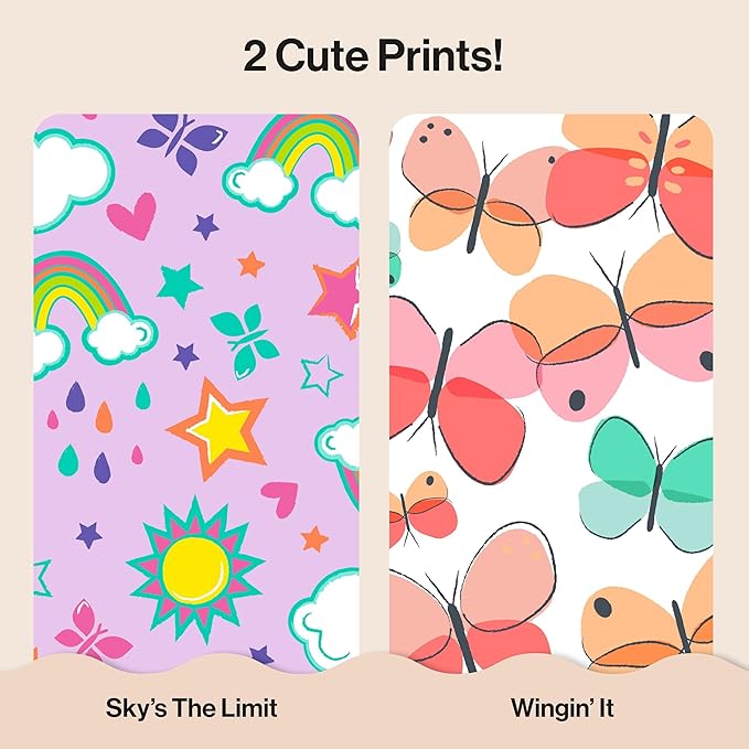 The Honest Company Clean Conscious Diapers for Delicate Skin | Up to 100% Leakproof | Hypoallergenic, Fragrance Free | Girl Prints | Super Club Box, Size 6 (35+ lbs), 68 Count (Prints May Vary)