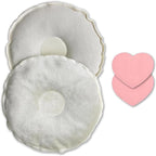 Bamboobies Soothing Nursing Pillows, Daytime Nursing Pads - Reusable, Hot Cold Compress for Breastfeeding- Discreet Leak-Proof Washable Pads for Breastfeeding - 2 Compress Pads, 2 Nursing Pads