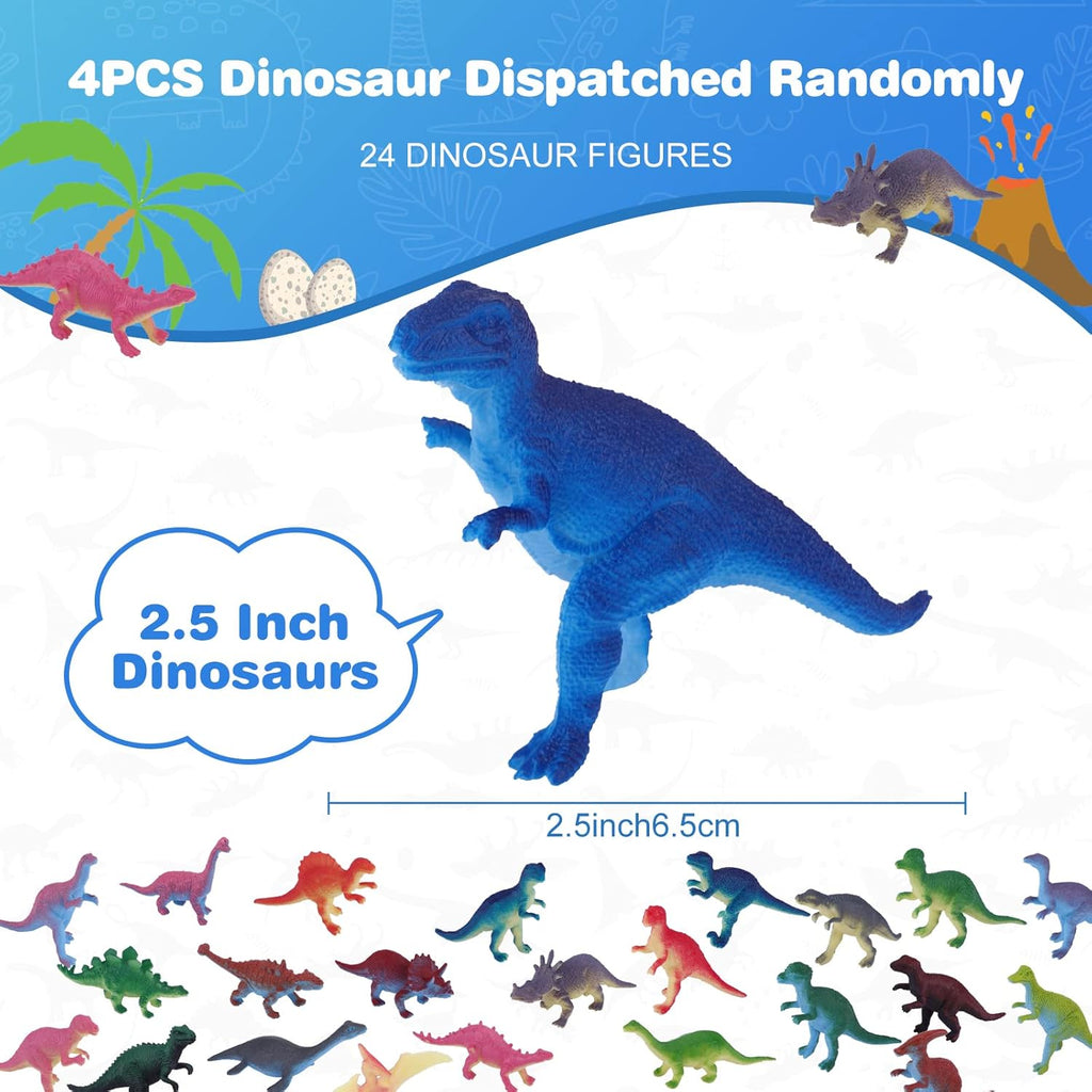 QearFun Dinosaur Bluetooth Headphones for Boys - with Microphone & 3.5mm Jack, Adjustable Headband for Kids Teens Toddlers, School iPad Tablet PC Smartphones Compatible (Blue)