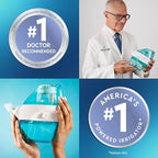 Navage Deluxe Bundle Nasal Irrigation System - Saline Nasal Rinse Kit with 1 Nose Cleaner, 20 Salt Pods, Sky Blue Travel Bag and 1 Countertop Caddy....