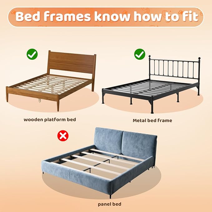 Bed Guard Rail for Toddlers - 32inch Folding up & Adjustable Heights Baby Bed Safety Rails - Portable Toddler Bed Barrier Railing Guard for Kids Twin, Bunk, Queen, Full Size Bed