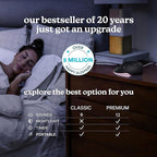 Homedics Sleep Better Portable Sound Machine, Night Light,12 Soothing Sounds Including White Noise, Rain, and Thunderstorm, Ultra-Portable Design, Auto-Off Timer, Ideal for Travel & Baby Sleep, Black