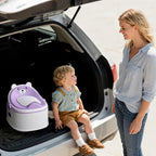 3-in-1 Toddler Potty Training Toilet for Boys & Girls - Convertible Potty Chair with Step Stool for Toddlers 1-3, Anti-Slip Design Toddler Toilet Seat - Removable & Easy to Clean