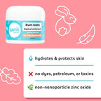 Wink Well Baby and Kids Diaper Rash Cream- Bum Balm Diaper Cream for Irritated Skin and Insect Bites- Natural Moisturizing Rash Ointment with No Toxins, Dyes, Fragrances, Parabens, Or BHA- 2 Oz
