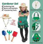 Born Toys Kids Costumes Set, 3-in-1 Dress Up & Pretend Play, Ages 3-7, Washable