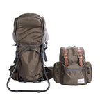 ClevrPlus Urban Explorer Child Carrier Hiking Baby Backpack, Olive Green