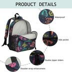 Toddler Backpack for Girls 3-8: Preschool Kindergarten Backpack - Cute Kids Backpacks for Girls-Colorful Butterfly