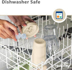 Re-Play Sippy Cups for Toddlers - 10 Oz. Reusable Spill Proof Cups for Kids, Dishwasher/Microwave Safe - Made in USA - Set of 4-3.13" x 6.25" - Meadow