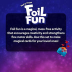 Skillmatics Foil Fun - Card Making Set, No Mess Art for Kids, Craft Kits & Supplies, DIY Creative Activity, Gifts for Girls & Boys Ages 4, 5, 6, 7, 8, 9