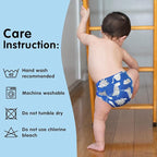Baby Cotton Training Pants 6 Packs Toilet Training Underpants Absorbent Toddler Potty Training Underwear 2T-5T