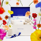 Coterie The Newborn Gift Set, Size Newborn Diapers (31 Count) & Size 1 (33 Count), 1 Travel Size Pack Baby Wipes (18 Count), Plant Based Materials, Hypoallergenic for Sensitive Skin, Baby Essentials